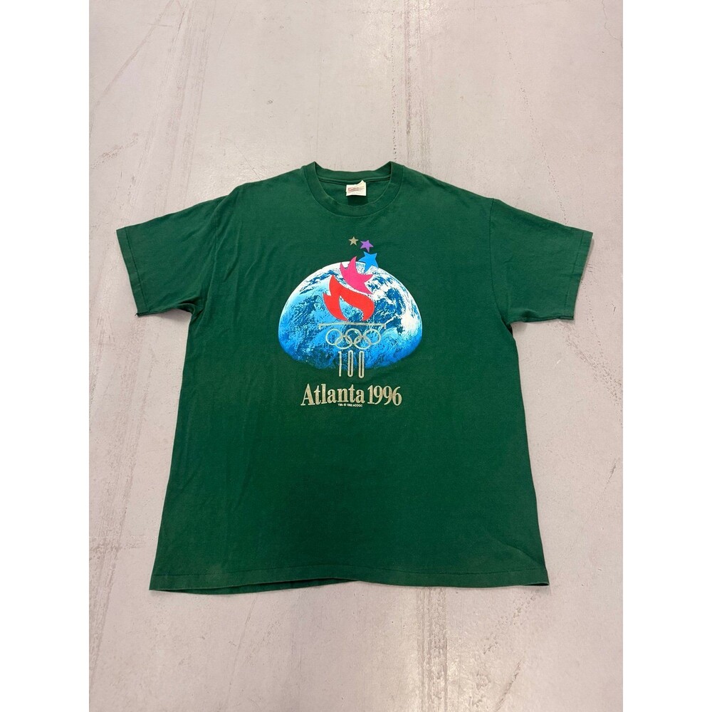 Vintage Atlanta 1996 Olympics Men’s Graphic Tee Size XL